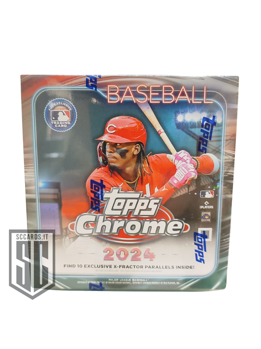 Topps Chrome MLB Baseball Mega Box 2024