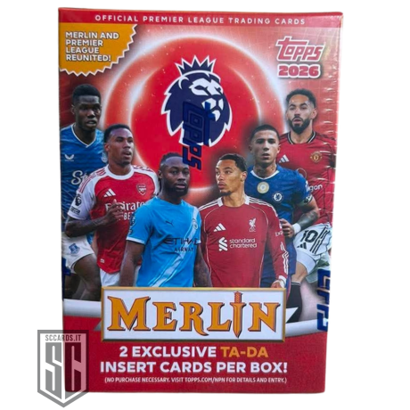 Topps Merlin EPL Premier League Blaster Box 2026