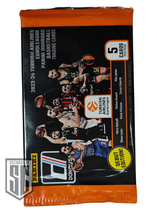 Panini Donruss Euroleague Debut Edition 2023/24 Pack (Ita)