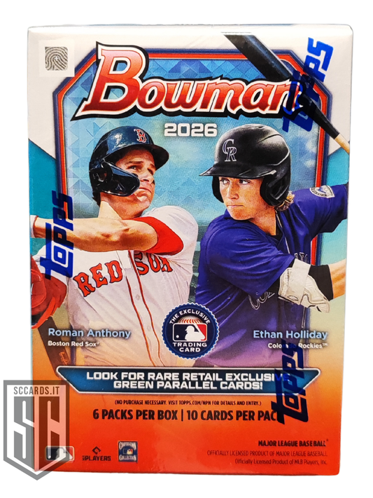 Topps Bowman Baseball Blaster Box 2026