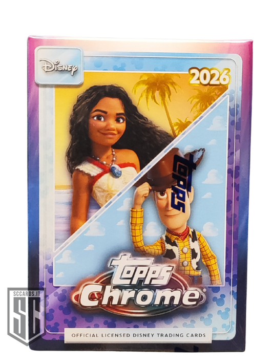 Topps Chrome Disney Blaster Box 2026