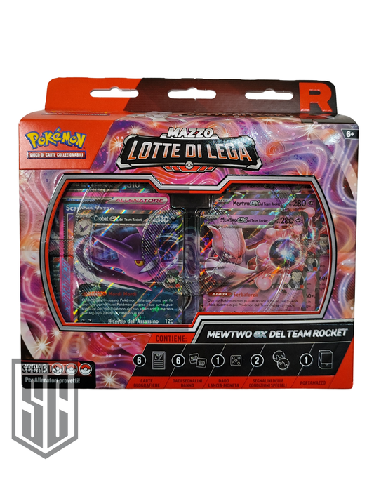 Pokemon Mazzo Lotte Di Lega Mewtwo EX Del Team Rocket Box (ITA)