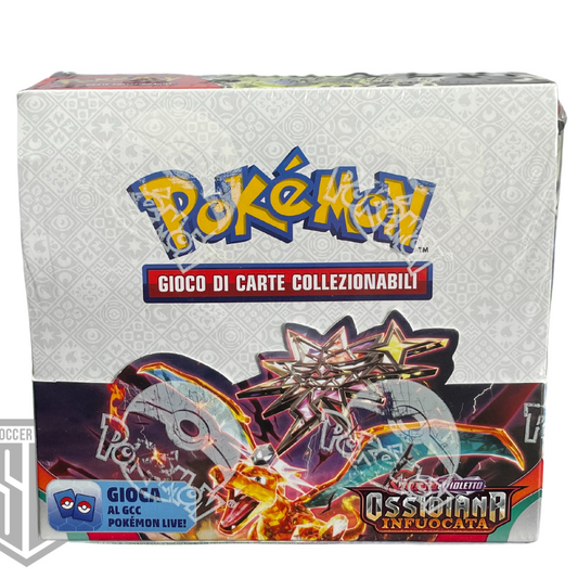 Pokemon Ossidiana Infuocata Booster Box 2023 (ITA)