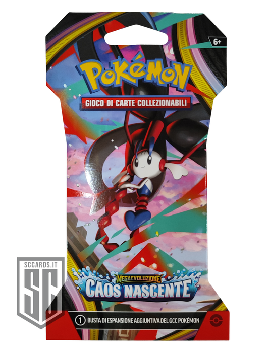 Pokemon Megaevoluzione Caos Nascente Pack ITA 2026