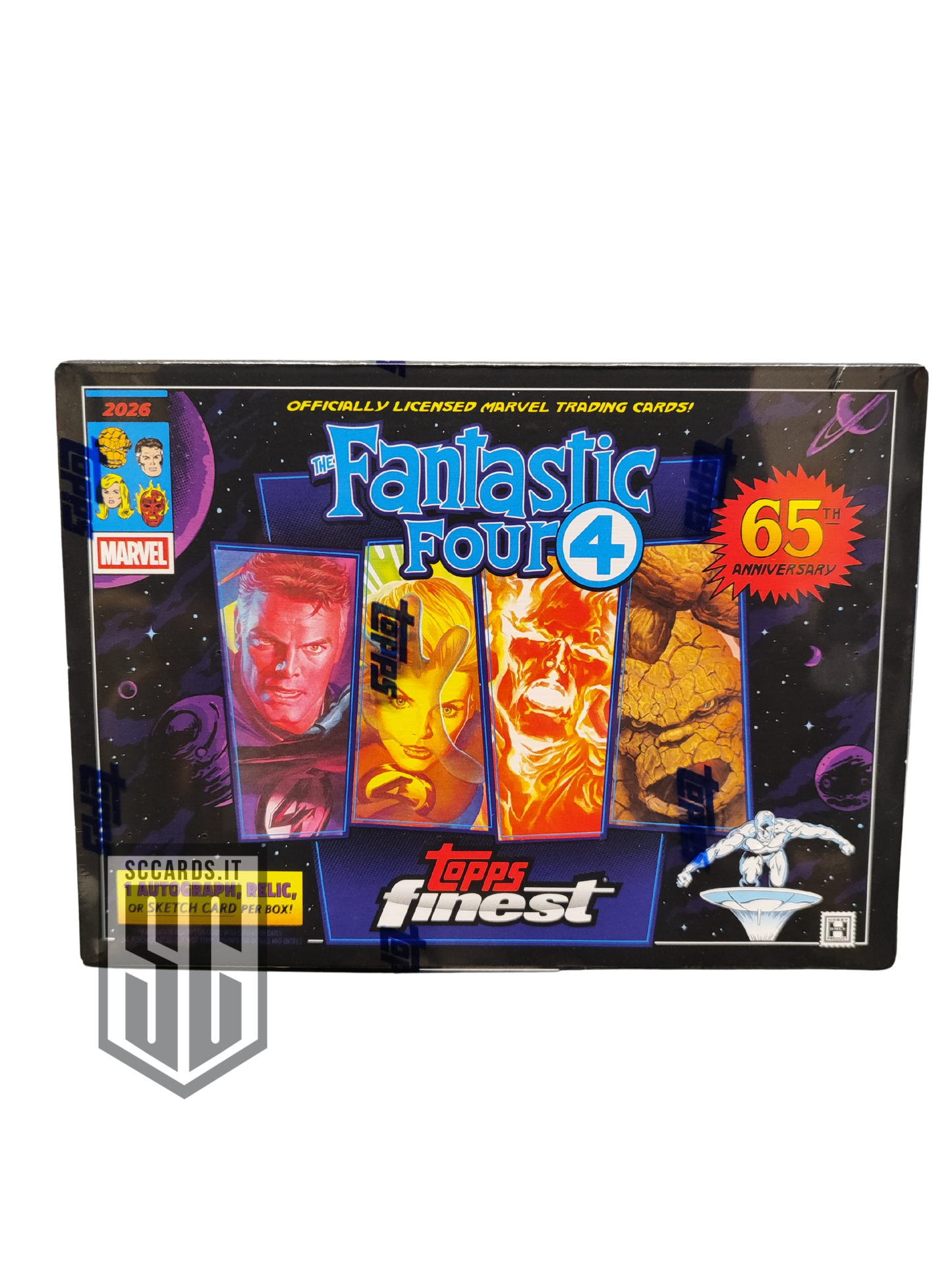 Topps Finest Fantastic Four Hobby Box 2026