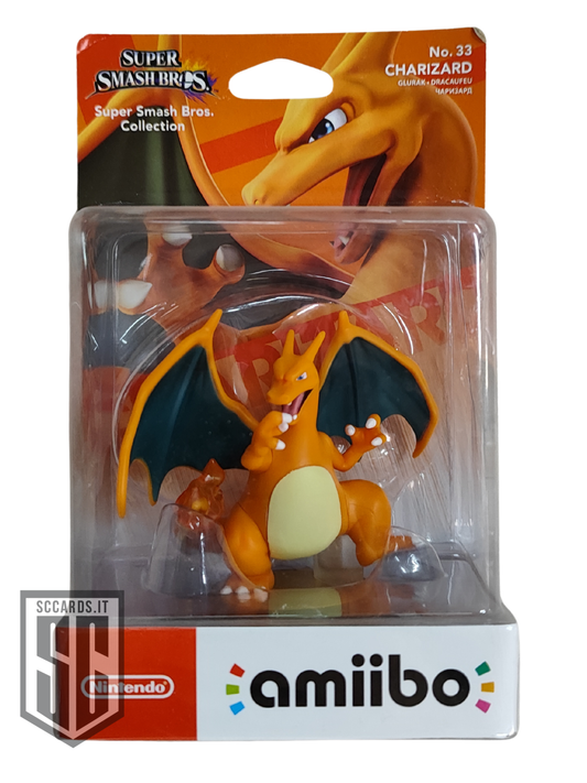 Pokemon Charizard Figure Nintendo Amiibo Super Smash Bros