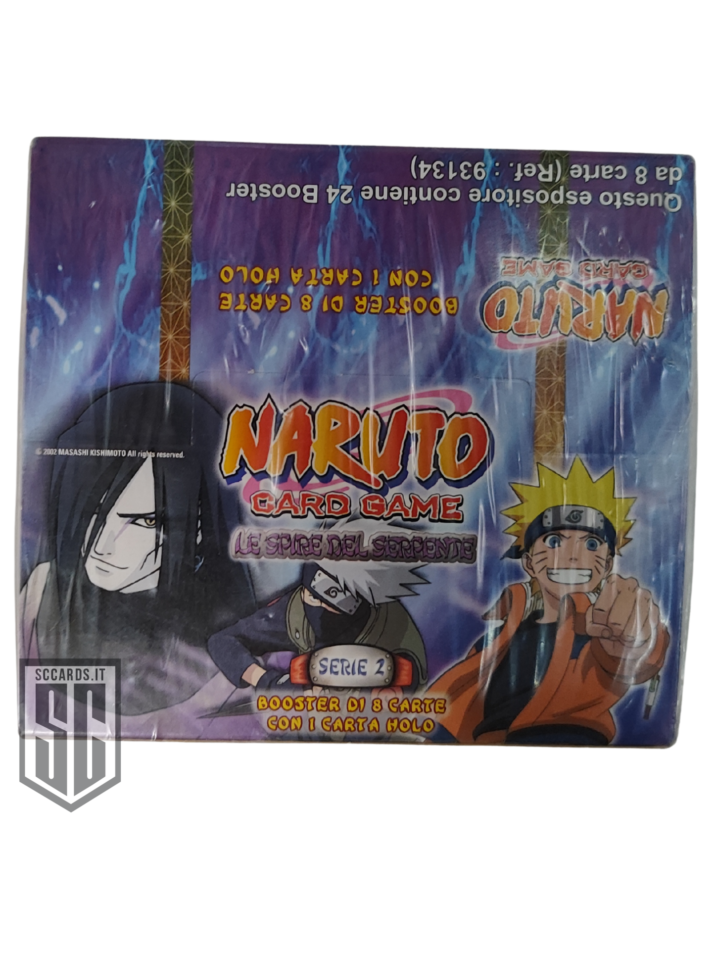 Panini Naruto Le Spire Del Serpente Bandai Booster Box ITA