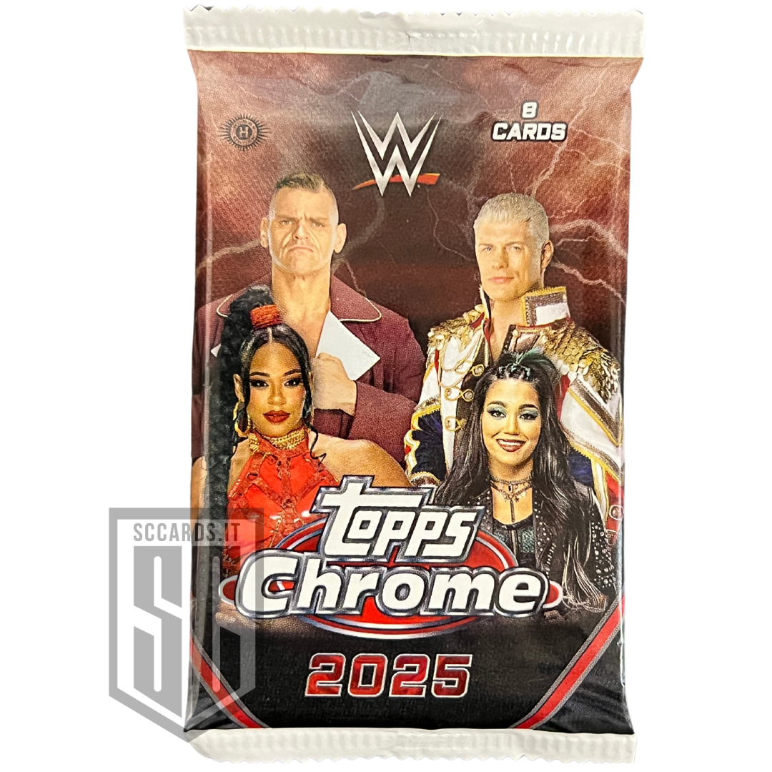 Topps Chrome WWE Value Pack 2025