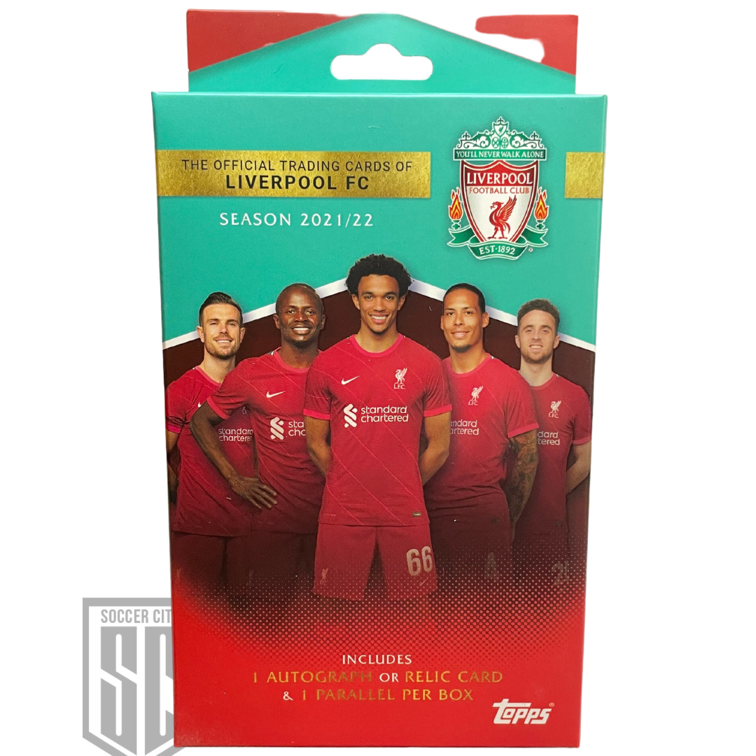 Topps Liverpool Official Team Set 2021/22