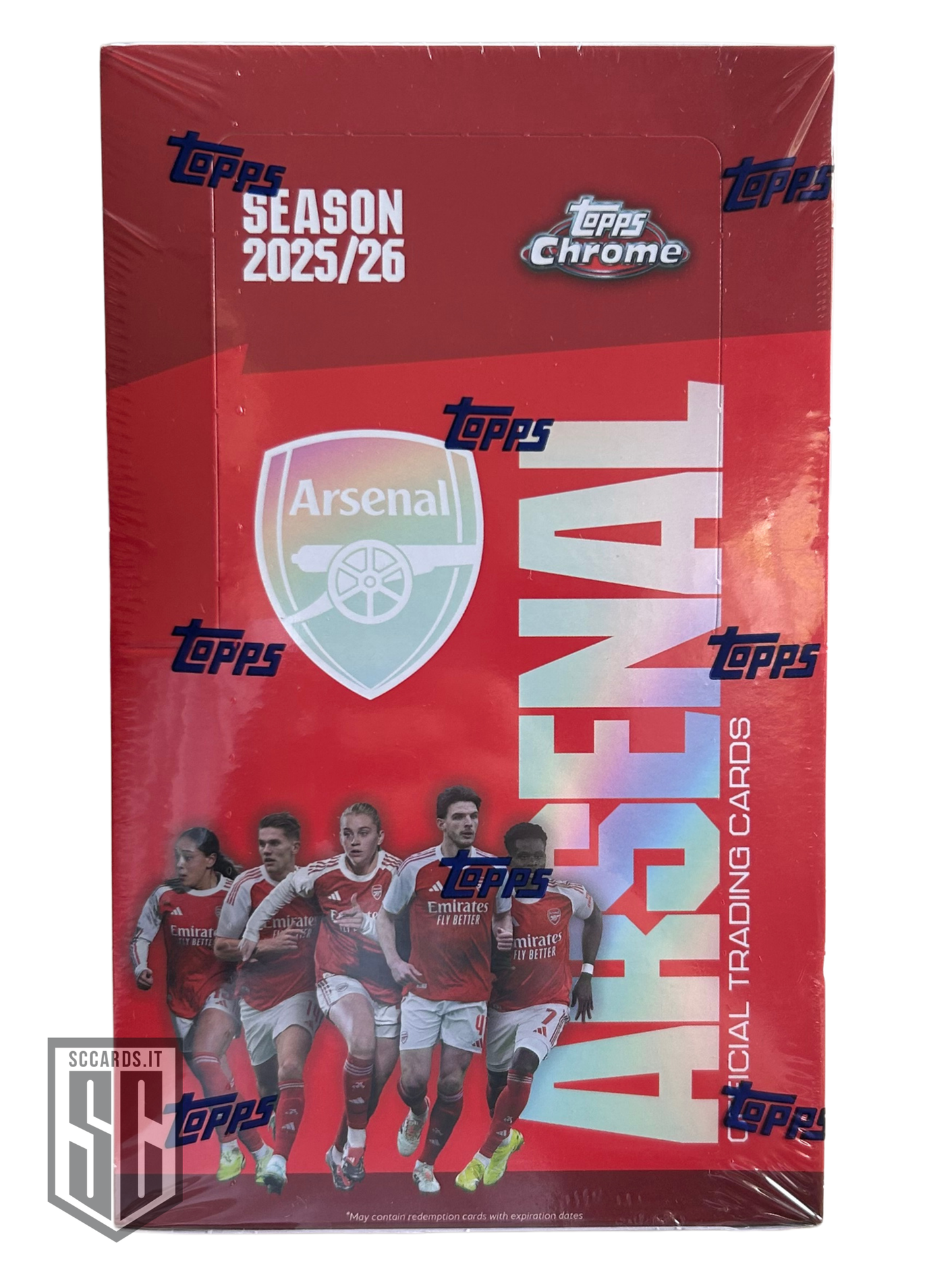 Topps Chrome Arsenal Hobby Box 2025/26
