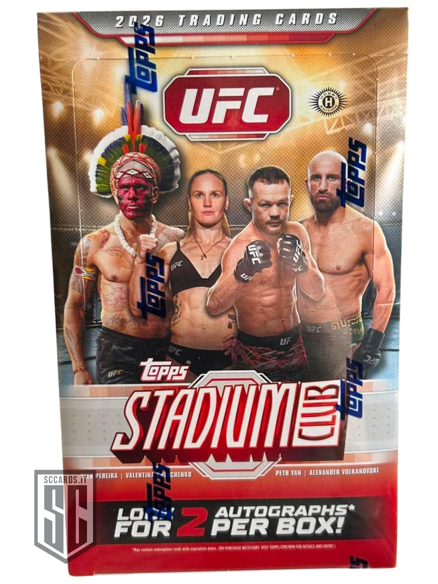 Topps Stadium UFC Hobby Box 2026