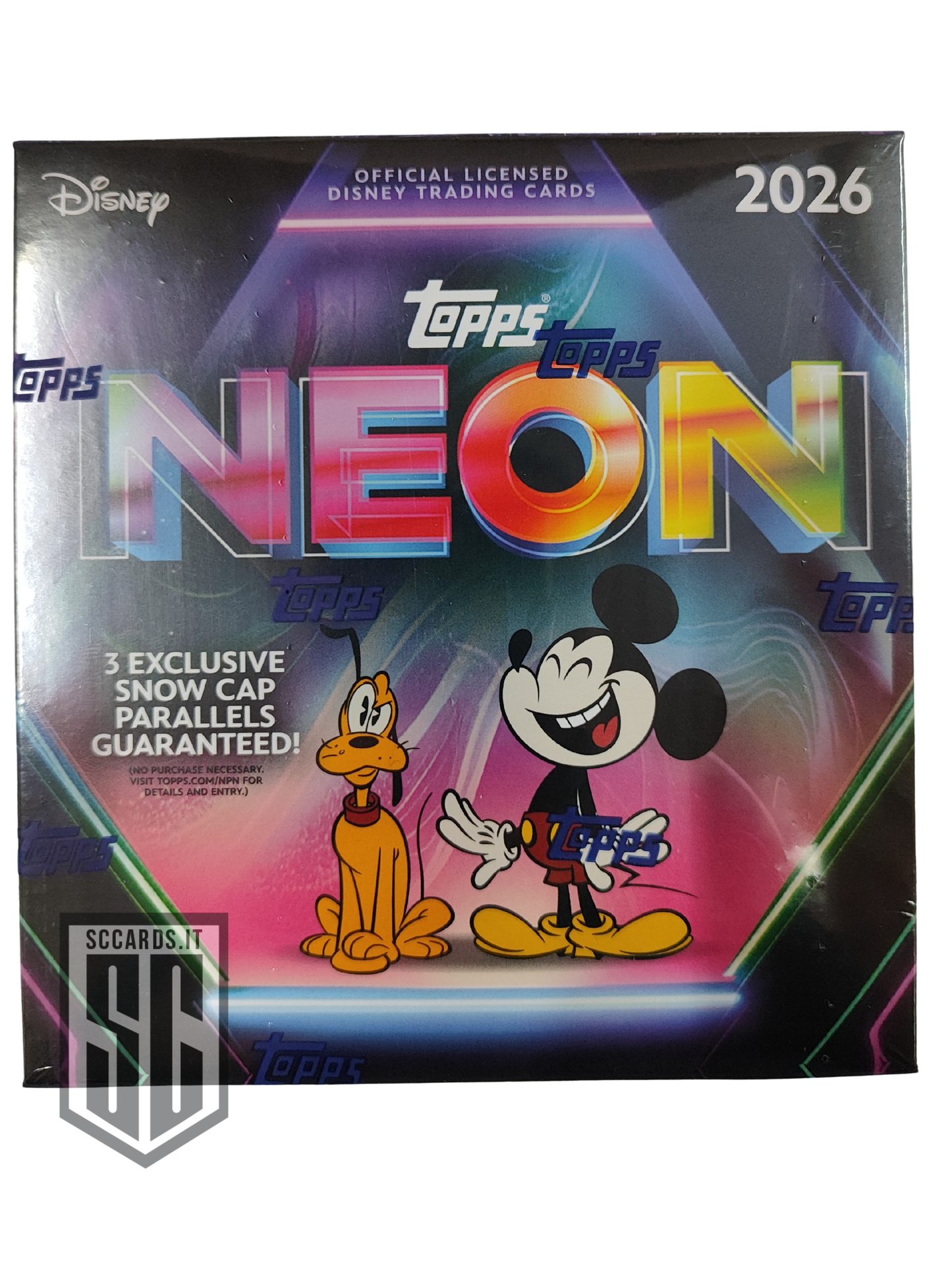 Topps Disney Neon Mega Box 2026