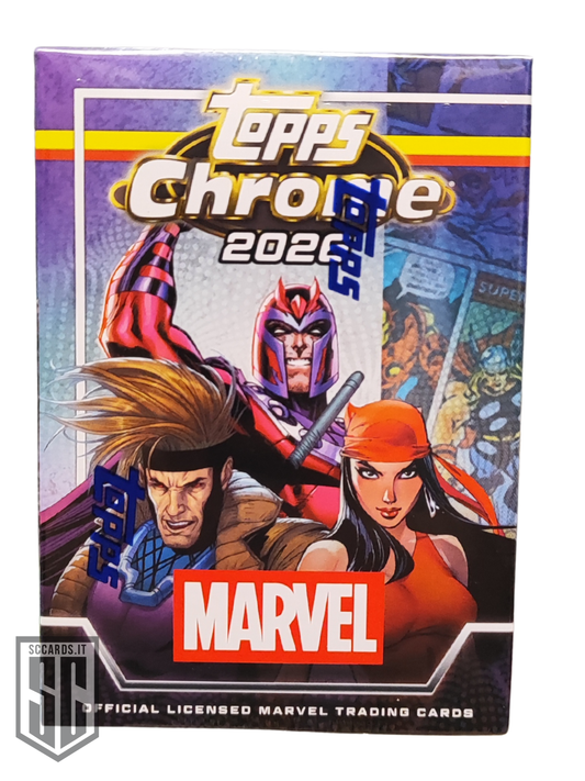 Topps Chrome Marvel Cosmic Blaster Box 2026