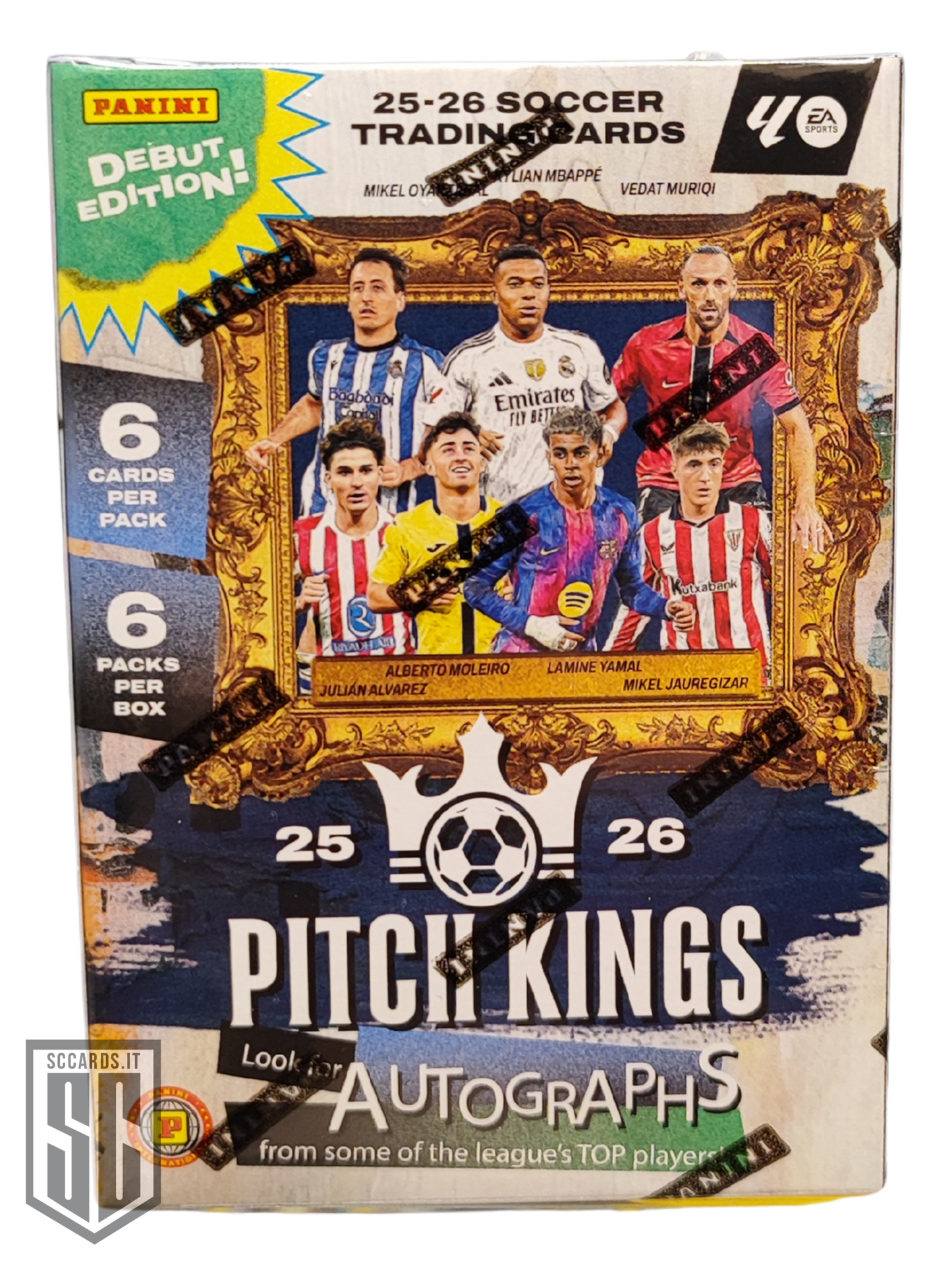 Panini Le Liga Pitch Kings Debut Edition Blaster Box International 2025/26