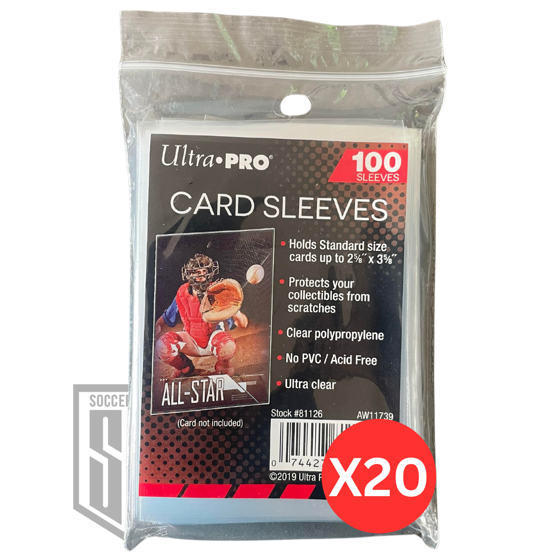 (X20) UltraPro Standard Card Sleeves - 100 pz - 35 pt