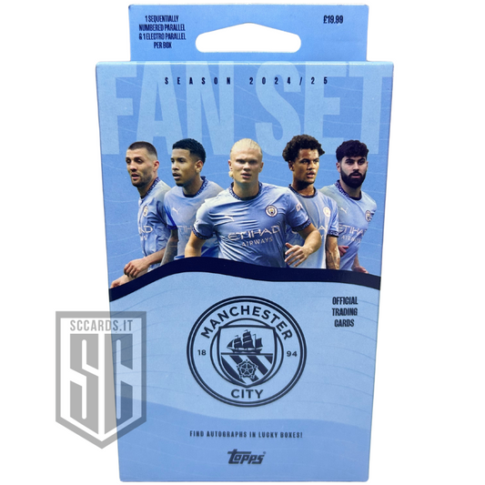 Topps Manchester City Fan Set Box 2024/25