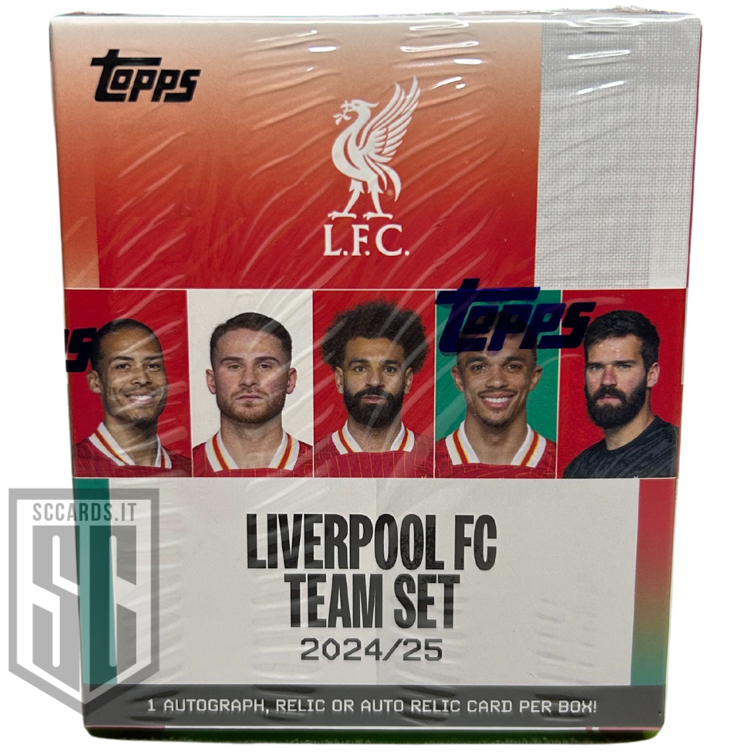 Topps Liverpool Team Set Box 2024/25