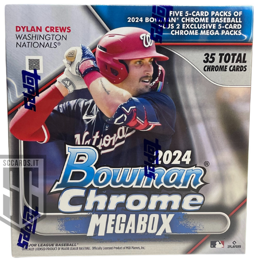 Topps Chrome Baseball Bowman Mega Box 2024