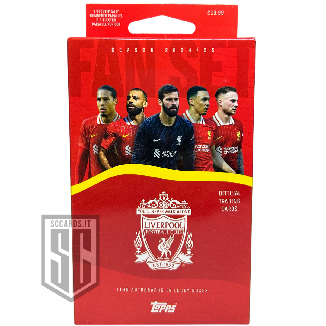 Topps Liverpool Fan Set Box 2024/25