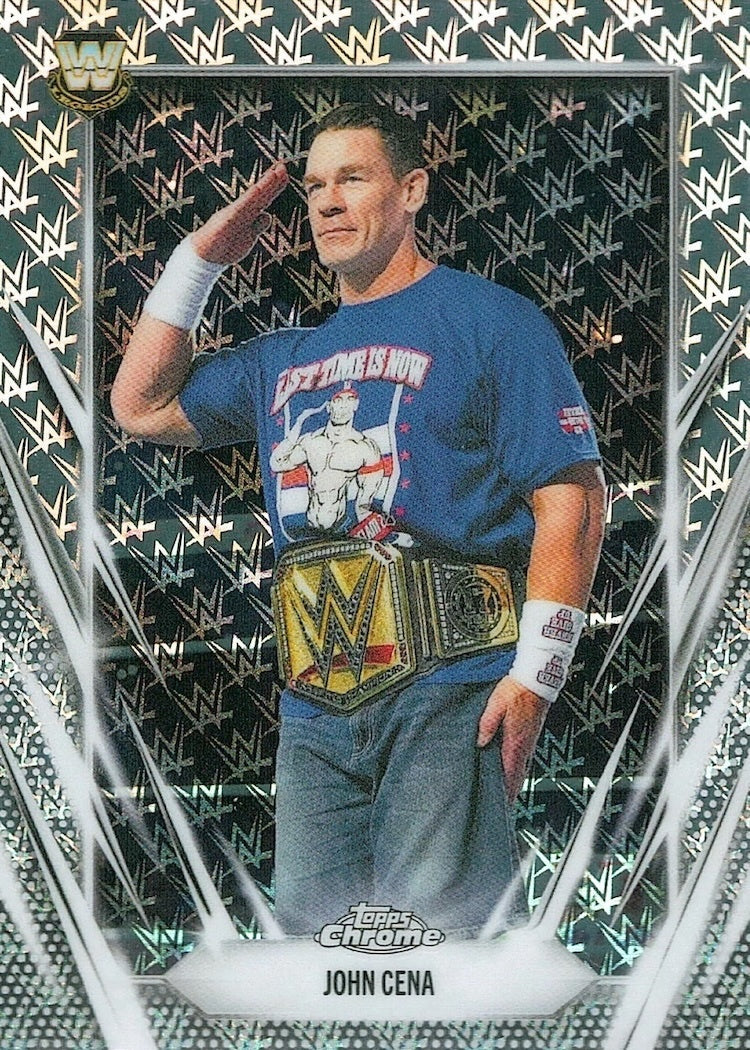 Topps Chrome WWE Logofractor Edition Box 2026-LIVE OPENING POSA