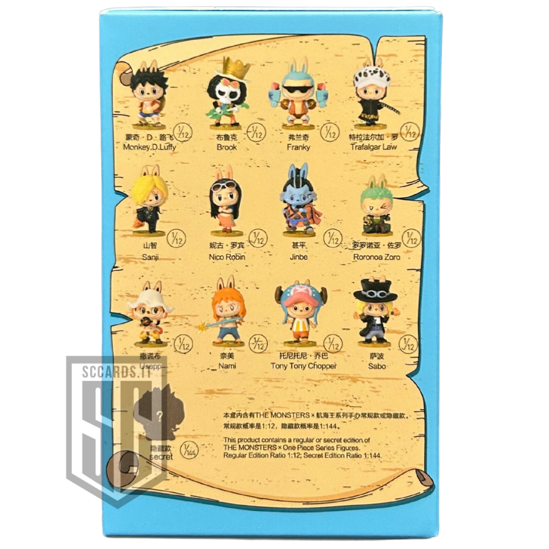 The Monsters x One Piece Pop Mart Series Figures Box