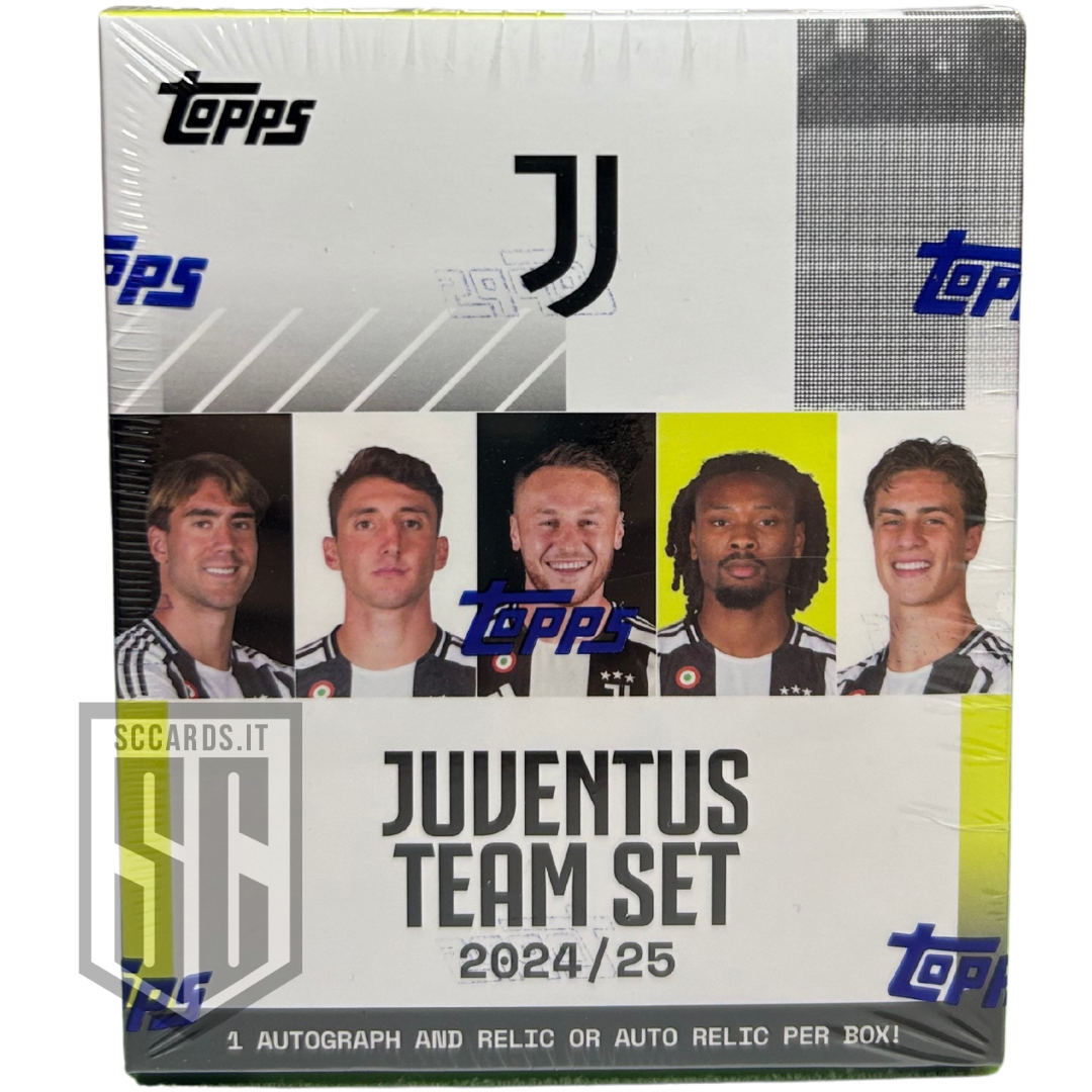 Topps Juventus Team Set Box 2024/25-SEALED CASE-(20 Box)