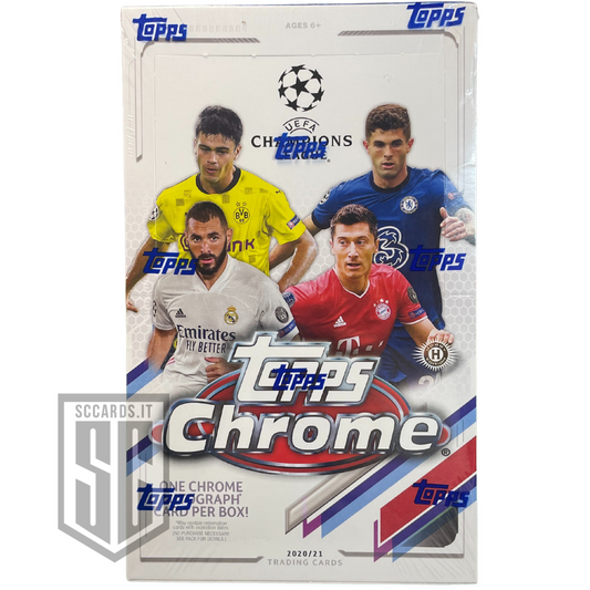 Topps Chrome UCL Hobby Box 2020/21