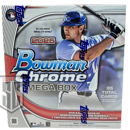 Topps Chrome Bowman Baseball Mega Box 2025
