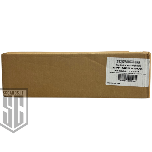 Panini Prizm Club World Cup Mega Box 2025-(SEALED CASE)-(20 Boxes)