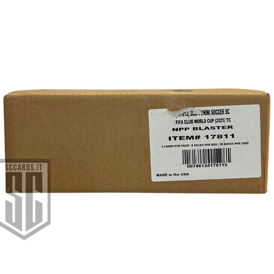 Panini Prizm Club World Cup Blaster Box 2025-(SEALED CASE)-(20 Boxes)