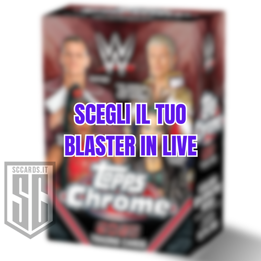 WWE Blaster Scelto in Live-LIVE POSA OPENING