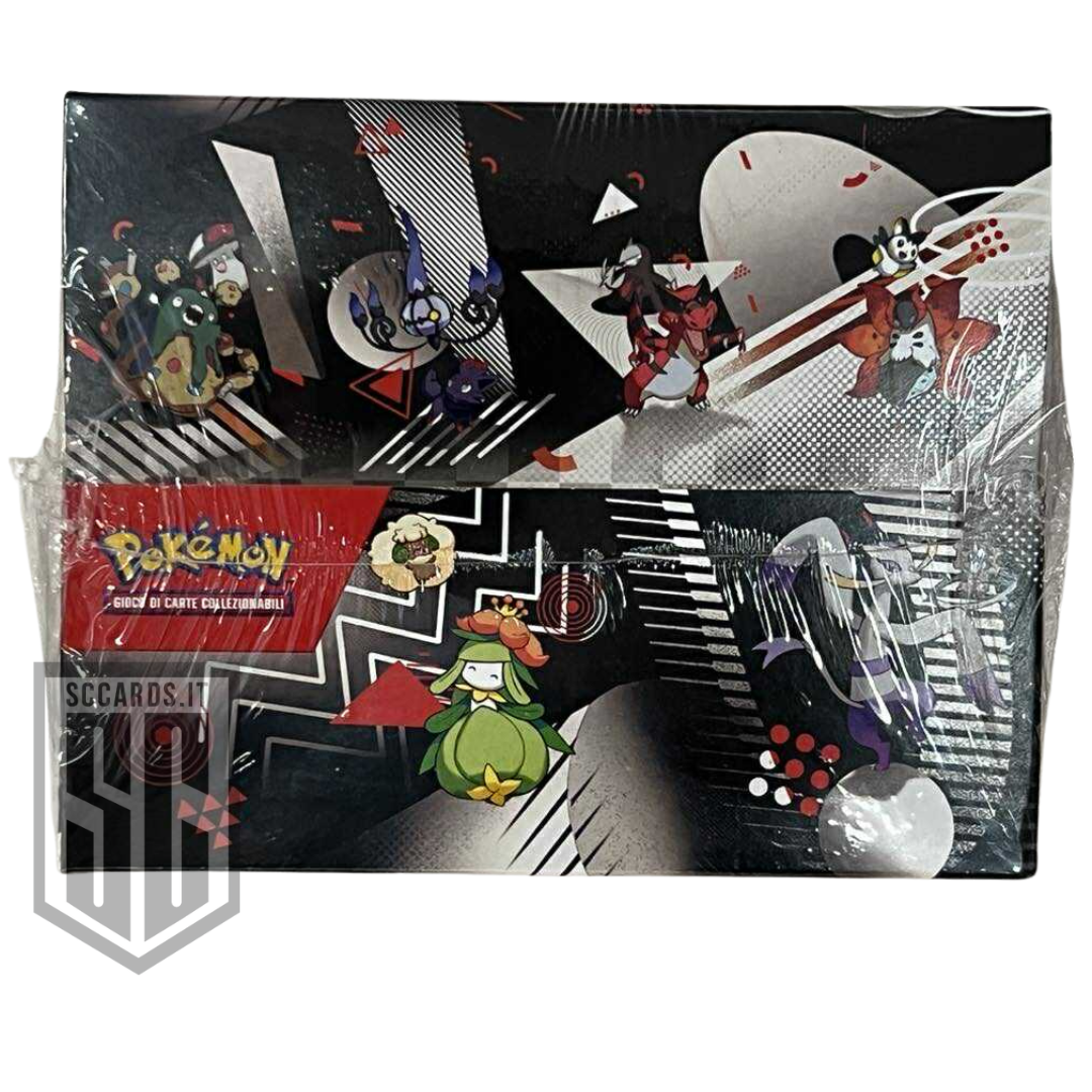 Pokemon Luce Nera Fuoco Bianco 8x Mini Tin Box 2025 (ITA)