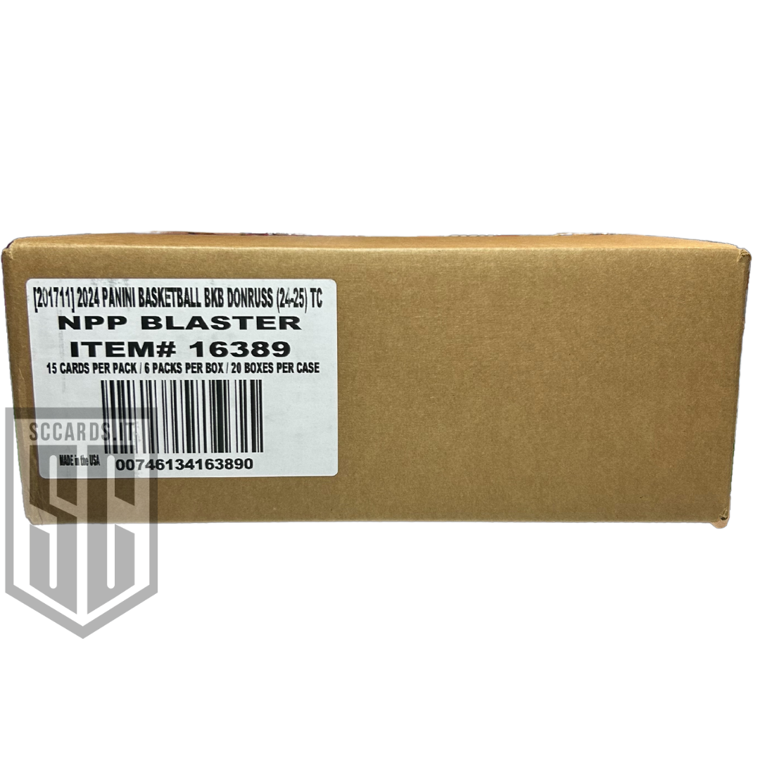 Panini Donruss Nba Basketball Blaster Box 2024/25-SEALED CASE-(20 Box)