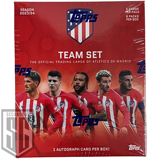 Topps Atletico Madrid Team Set Box 2023/24