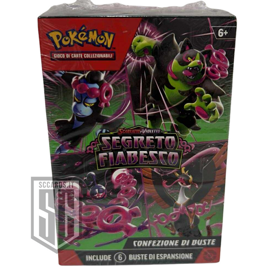 Pokemon Segreto Fiabesco Oscuri Arcani e Venefici Inganni Confezione Di Buste Box 2024