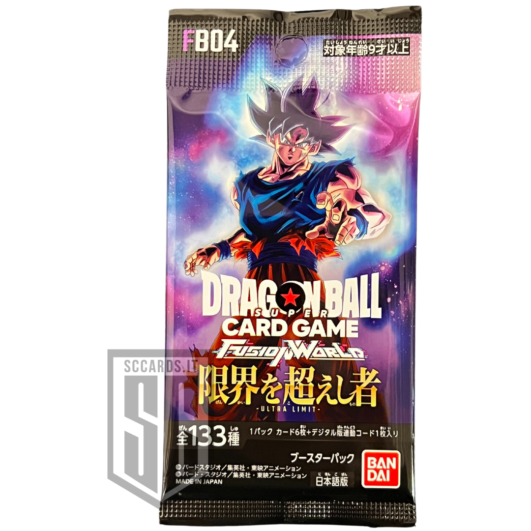 Dragon Ball FB 04 Ultra Limit Pack 2024 Jap