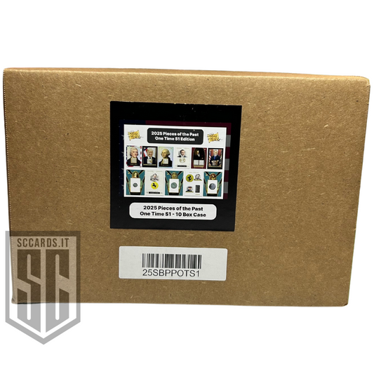 Pieces of The Past One Time Series 1 Hobby Box 2025-SEALED CASE-(10 Box)