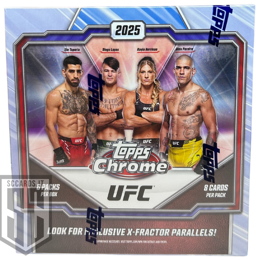 Topps Chrome UFC Mega Box 2025
