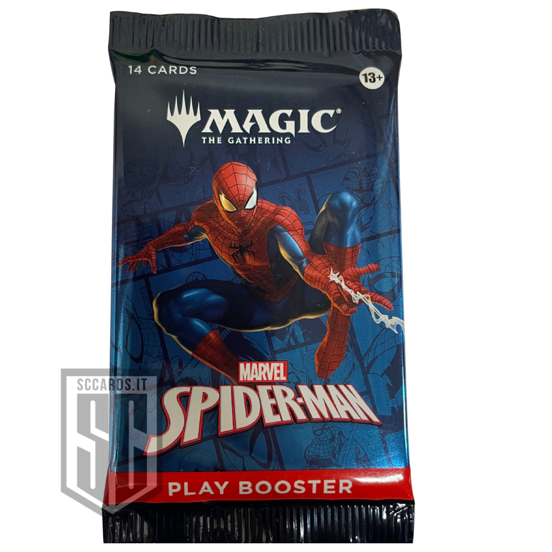 Magic The Gathering Marvel Spiderman Play Booster Pack 2025 Eng